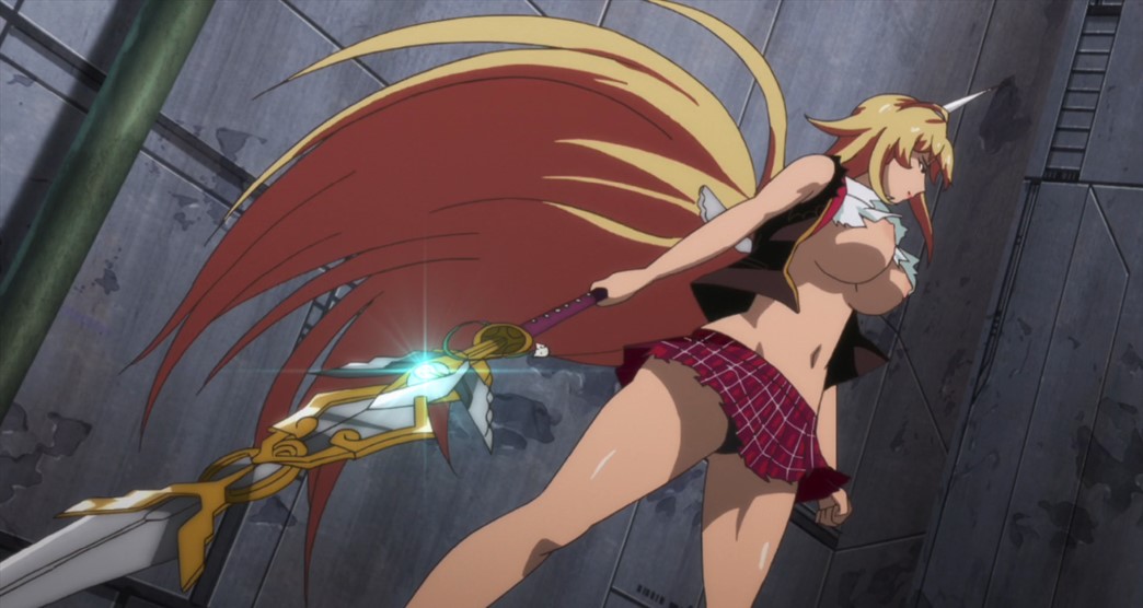 Valkyrie Drive Mermaid Uncensored Episode 8 Mirei Super Soldier with Evolved Mamori Weapon