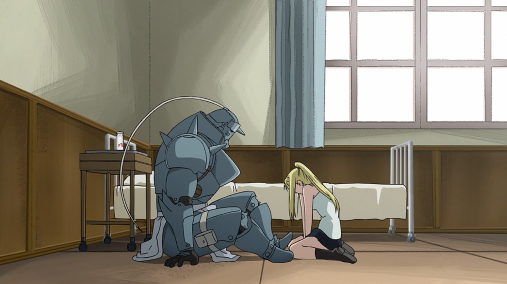 Fullmetal Alchemist Brotherhood Episode 9 Alphonse and Winry