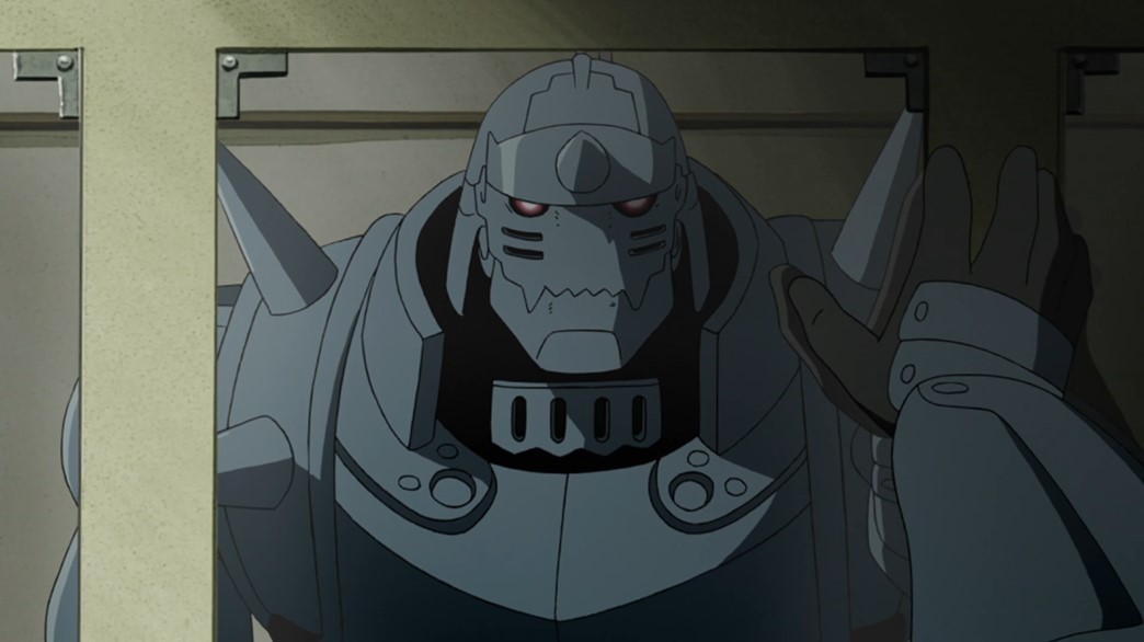 Fullmetal Alchemist Brotherhood Episode 9 Alphonse questioning his existence