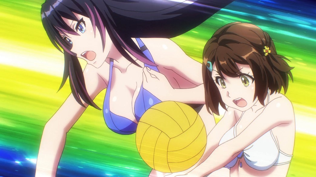Kandagawa Jet Girls Episode 10 Misa Aoi and Rin Namiki volley ball final