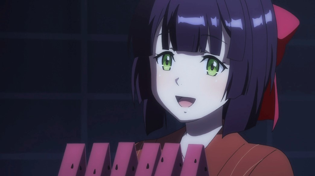 Kandagawa Jet Girls Episode 11 Inori Misuda watermelon