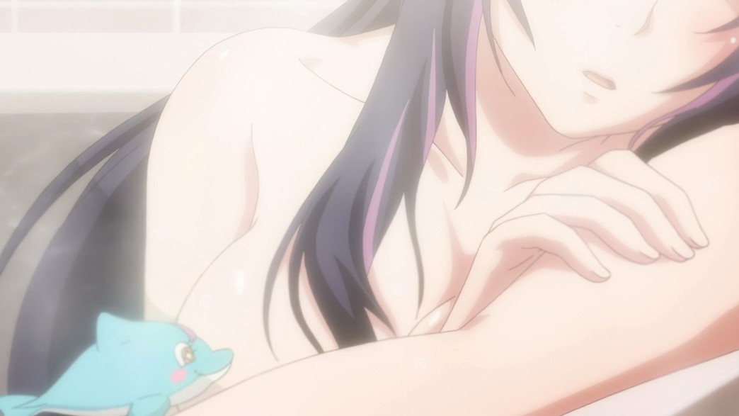 Kandagawa Jet Girls Episode 9 Misa Aoi in the bath dolphin