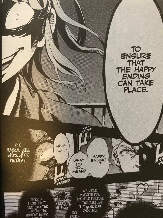 Magical Girl Apocalypse Volume 5 Asuka ranting