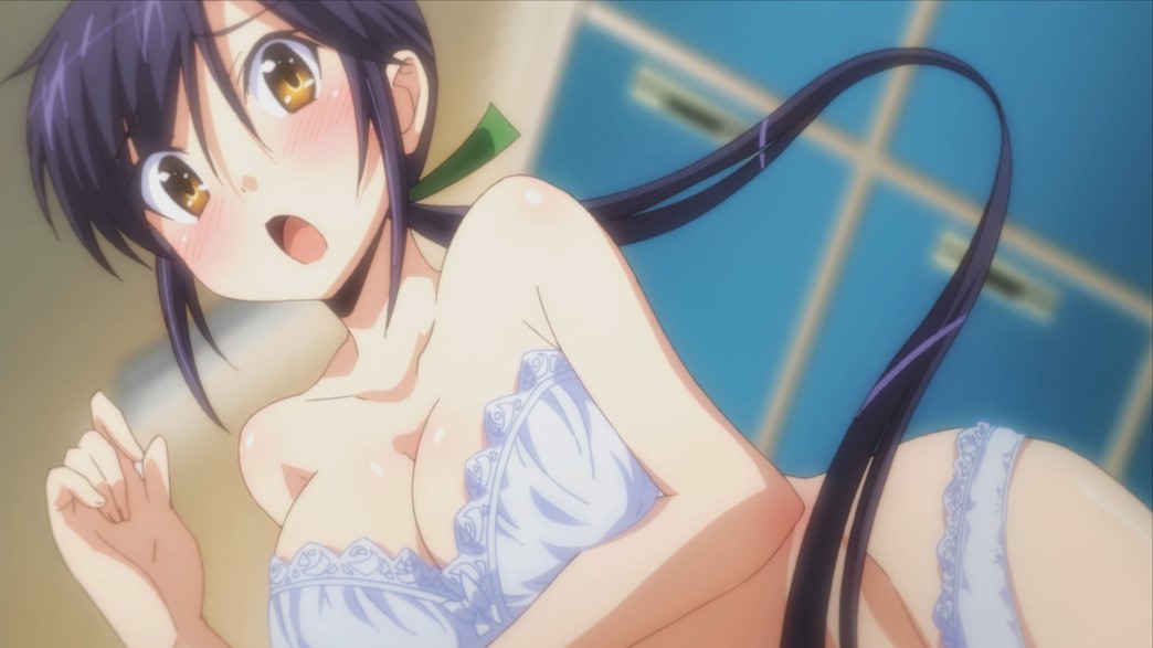 My Wife is the Student Council President Episode 10 Rin changing bra