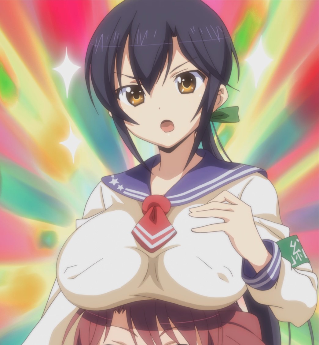 My Wife is the Student Council President Episode 3 Rin Misumi boobs nipples
