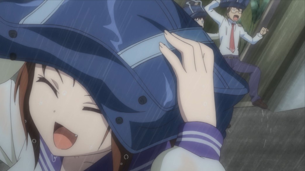 My Wife is the Student Council President Episode 4 Rin Misumi pulls Hiyato off the street