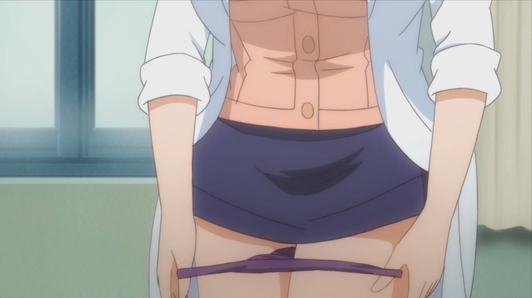 My Wife is the Student Council President Episode 8 Kei removes panties