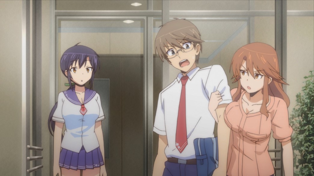 My Wife is the Student Council President Episode 8 Kei takes Hayato to the nurses room Rins surprised