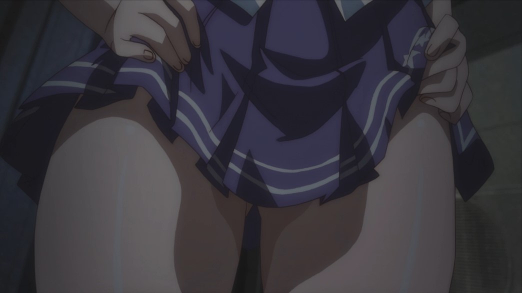 My Wife is the Student Council President Episode 9 Ui lifting skirt