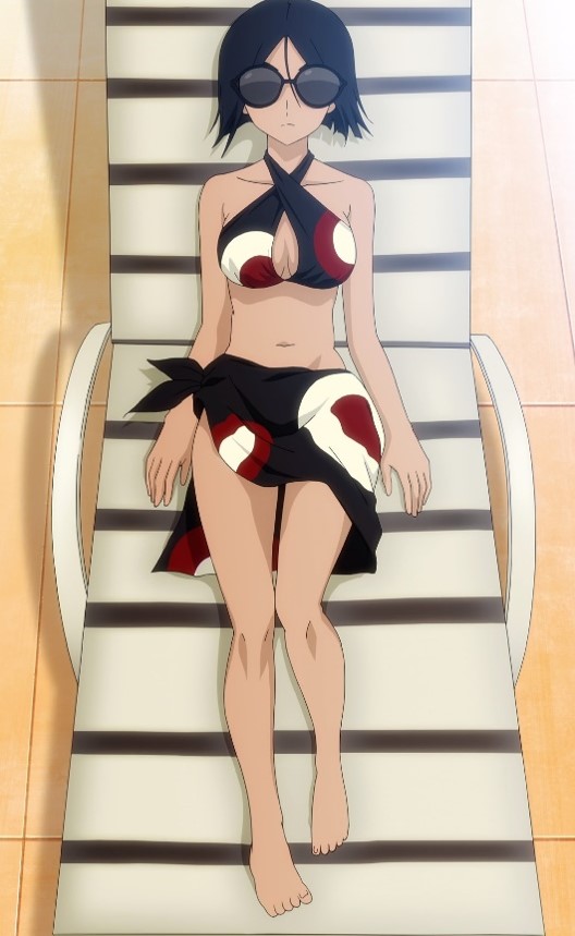 Sankarea Episode 10 Aria Sanka bikini