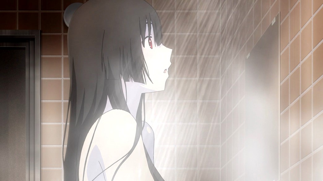 Sankarea Episode 4 Rea in the shower