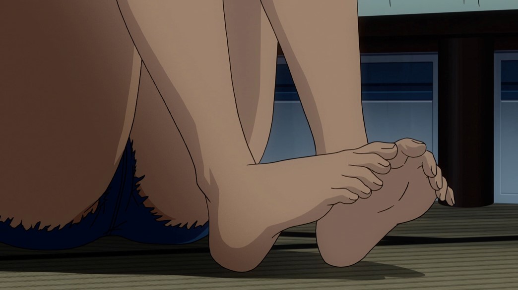 Sankarea Episode 5 Ranko boring a DVD bare feet