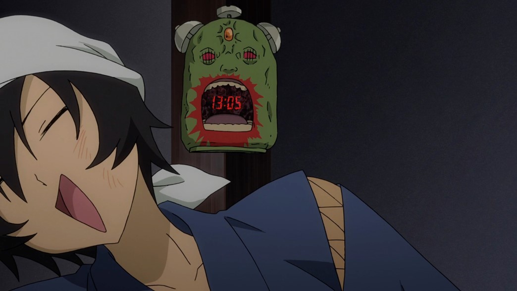 Sankarea Episode 6 Clock hits Chihiro