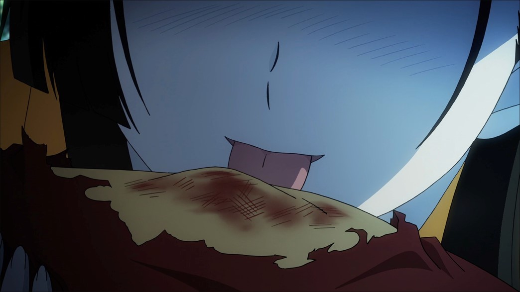 Sankarea Episode 6 Rea licking Chihiros wound