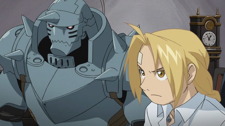 Fullmetal Alchemist Brotherhood Episode 29 Alphonse and Edward
