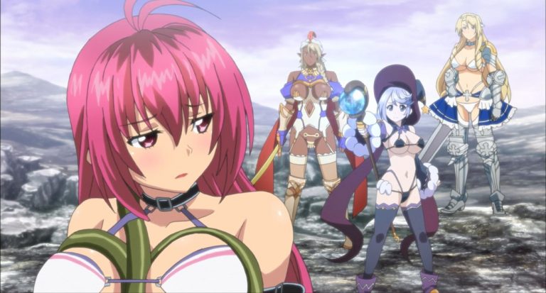 Bikini Warriors Episode 4 The others rescue Fighter from the tentacle monster