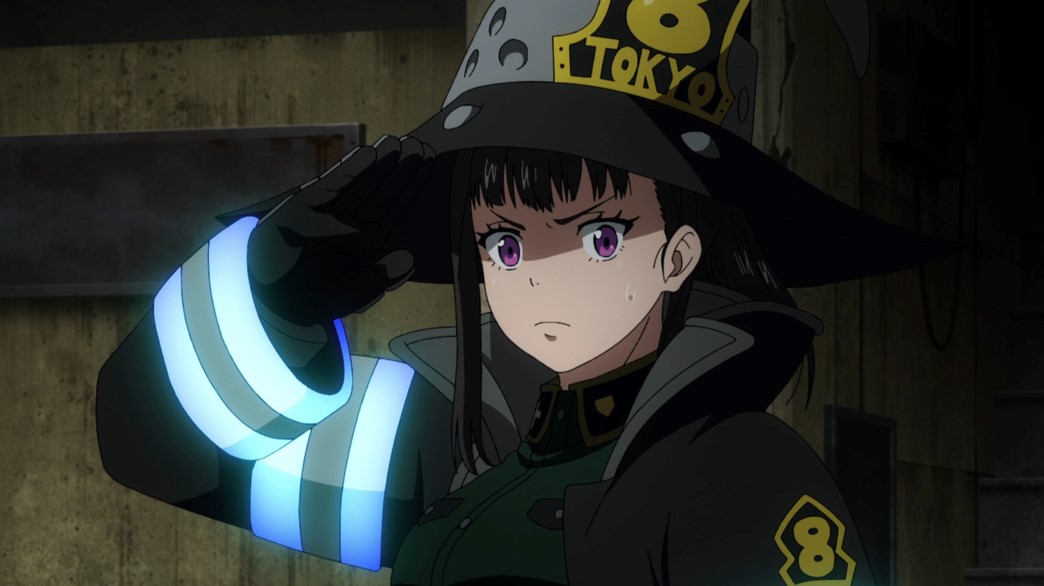 Fire Force Episode 46 Maki returns to action