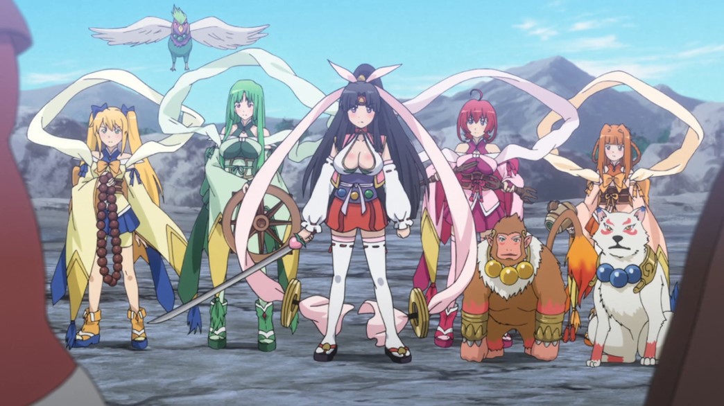 Momo Kyun Sword Episode 9 Momoko and the Celestial Maiden Squad