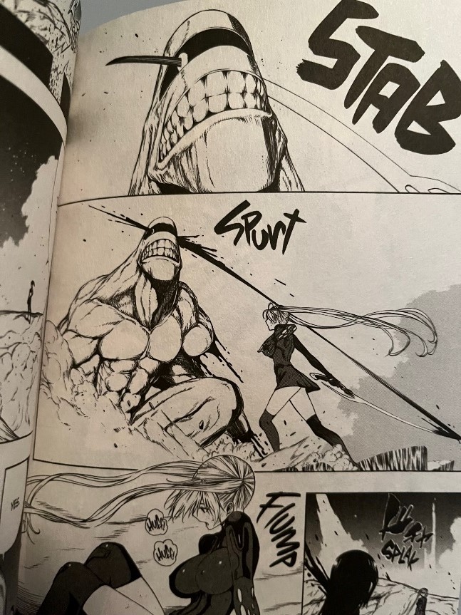 Semelparous Volume 2 Yorino kills a small Kaiju