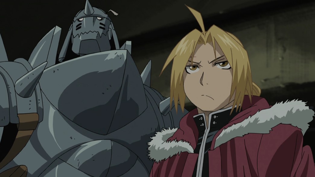 Fullmetal Alchemist Brotherhood Episode 38 Alphonse and Edward