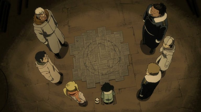 Fullmetal Alchemist Brotherhood Episode 42 Scars brothers work decoded