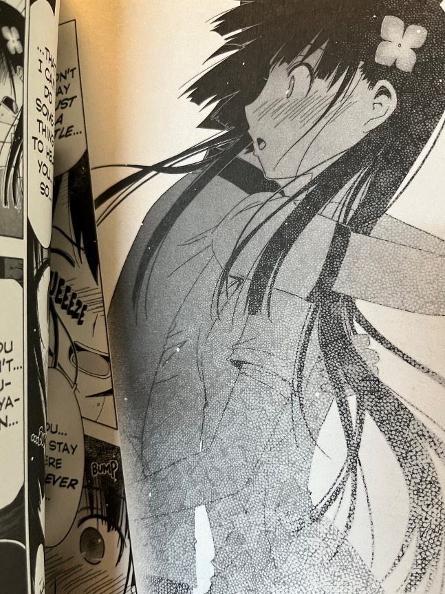 Sankarea Volume 5 Chihiro hugs Rea