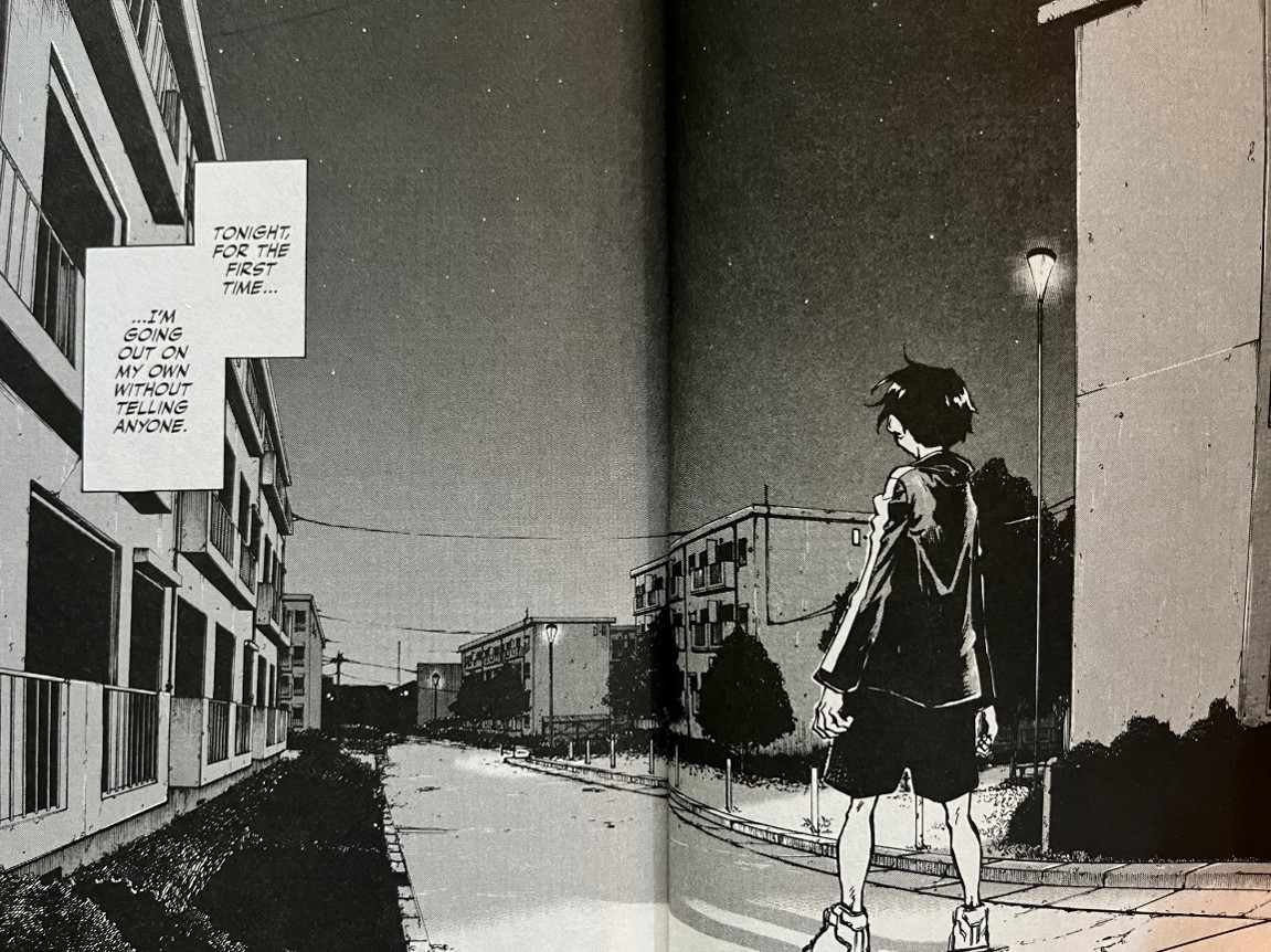 Call of the Night Volume 1 Ko Yamori going out at night