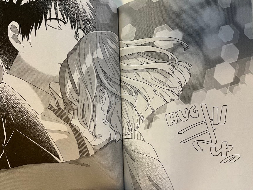 Higehiro Volume 1 Yuzha Mishima hugs Yoshida