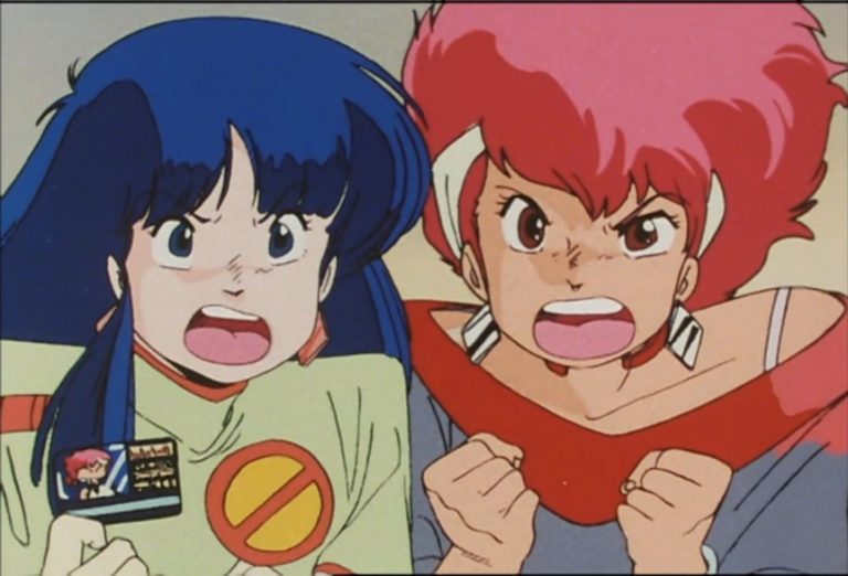 Dirty Pair Episode 5 Kei and Yuri angry