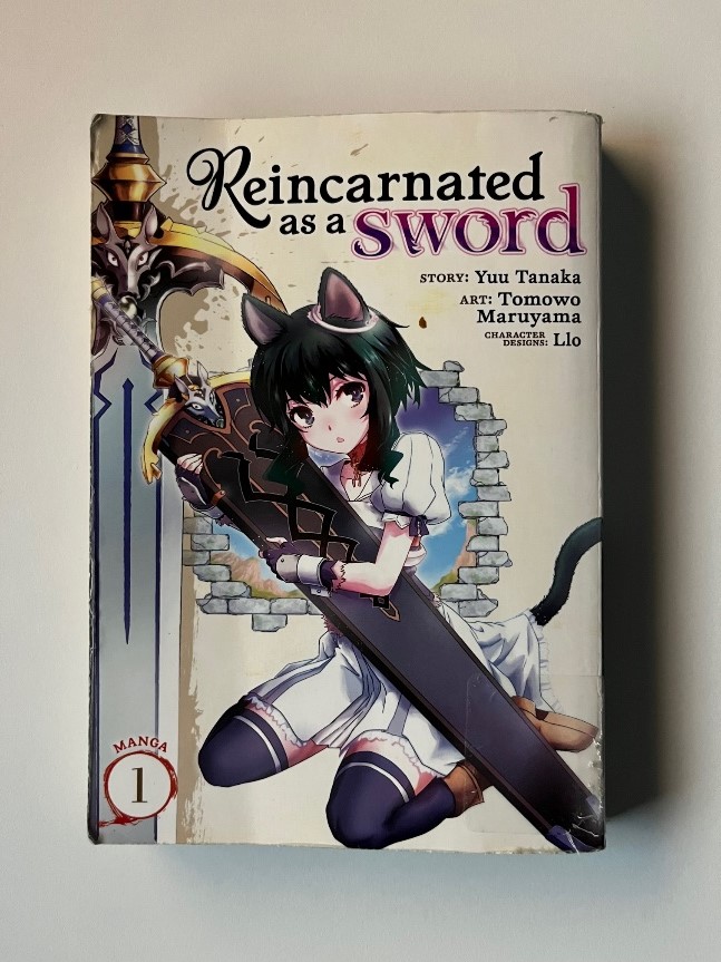 Reincarnated as a Sword Volume 1 Cover