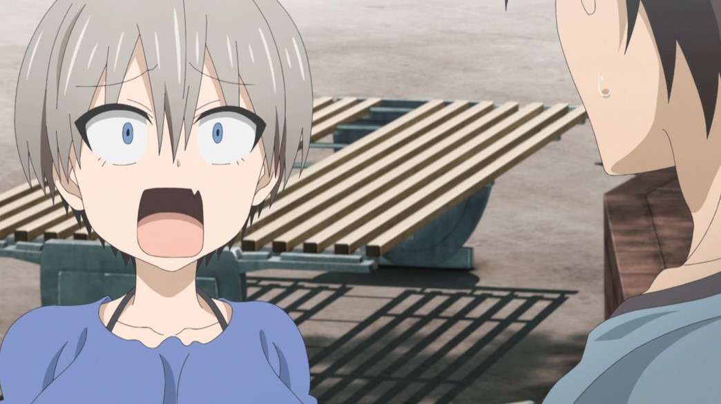 Uzaki Chan Wants to Hang Out Episode 5 Hana Uzaki discovers that Shinichi Sakurai doesnt like Choco mints