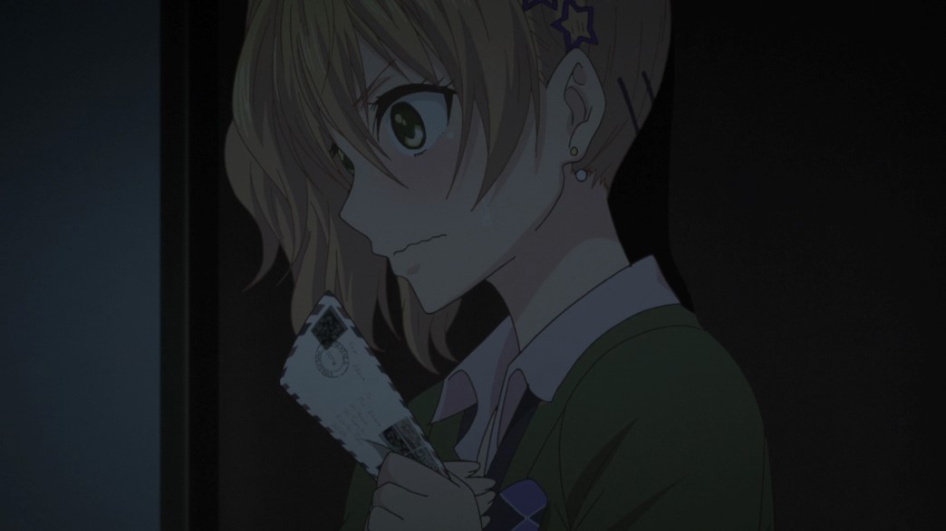 Citrus Episode 5 Yuzu with a letter from Meis father