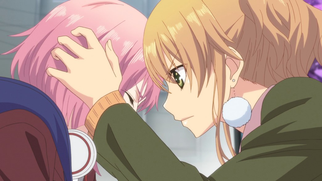 Citrus Episode 9 Yuzu headbutts Matsuri