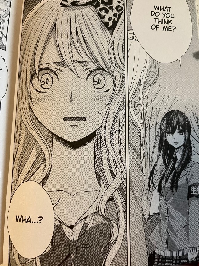 Citrus Volume 4 Mei asks Yuzu what she thinks of her