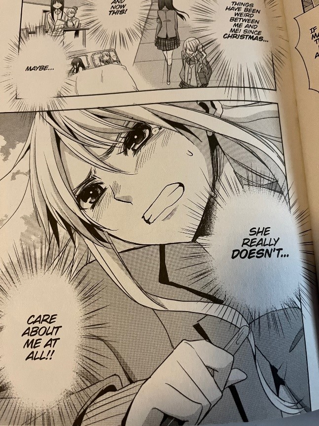 Citrus Volume 4 Yuzu running for the train