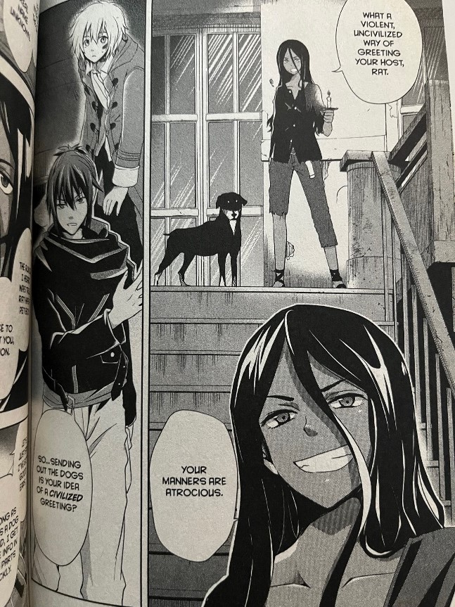 No 6 Volume 2 Shion and Rat with the Dogkeeper