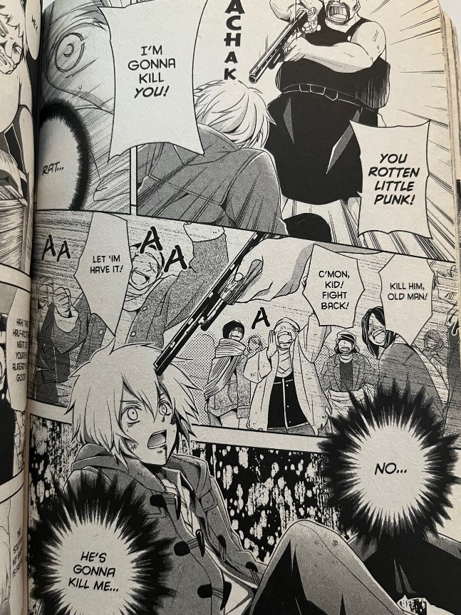 No 6 Volume 2 Shion gets in trouble