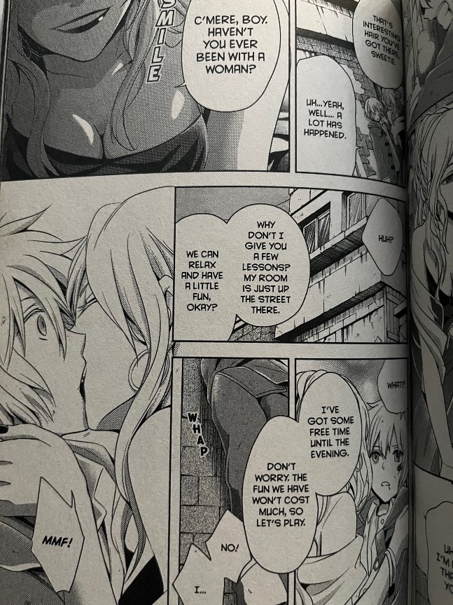 No 6 Volume 2 Shion in more trouble