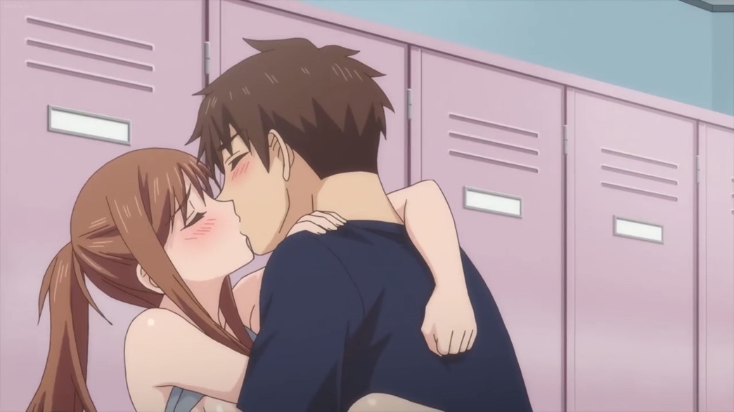 Overflow Episode 5 Kazushi and Ayane kissing