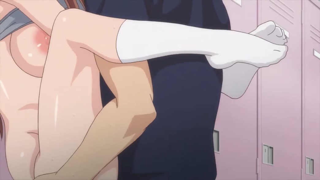 Overflow Episode 5 Kazushi and Ayane sex boobs