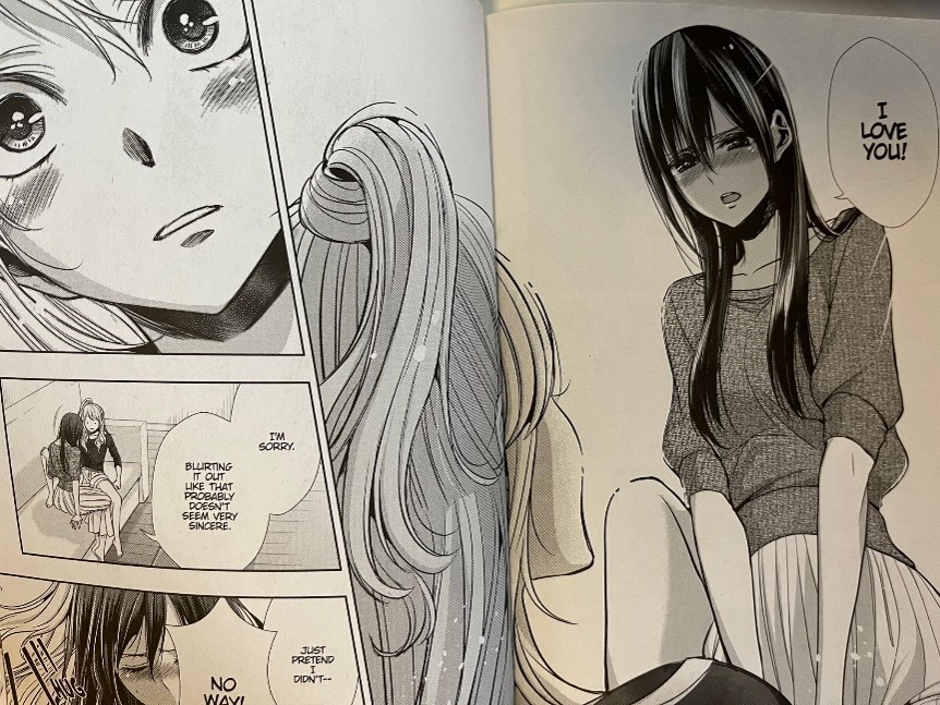 Citrus Volume 10 Mei tells Yuzu she loves her