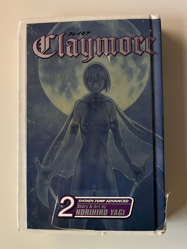 Claymore Volume 2 Cover