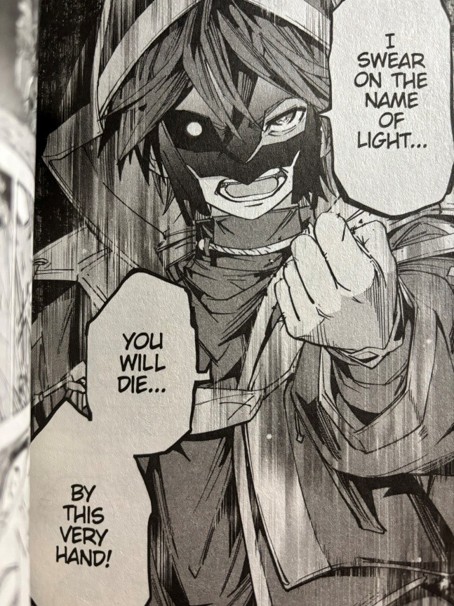 Backstabbed in a Backwater Dungeon Volume 3 Light swears to avenge them