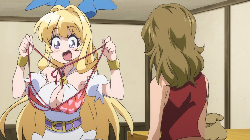 Cautious Hero The Hero Is Overpowered but Overly Cautious Episode 11 Ristarte shopping for swimwear