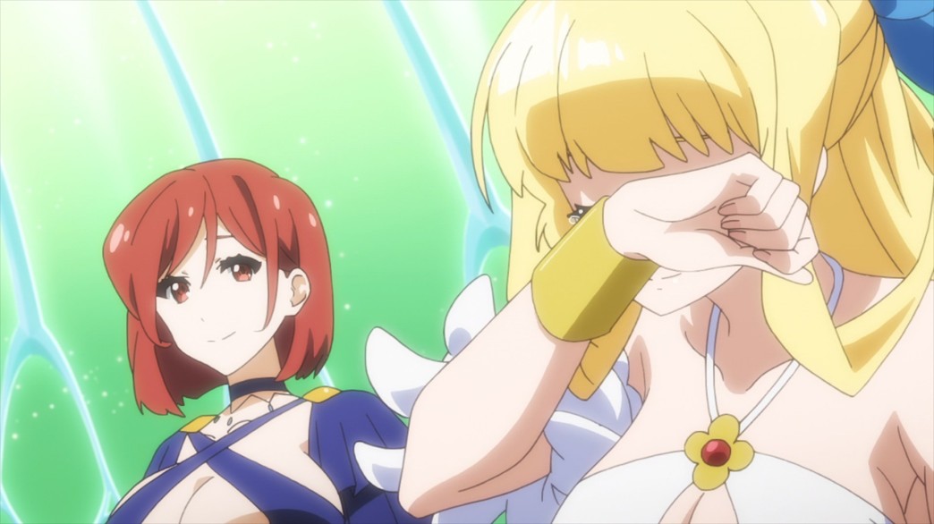 Cautious Hero The Hero Is Overpowered but Overly Cautious Episode 12 Ariadoa and Ristarte hearing that Seiya is alive