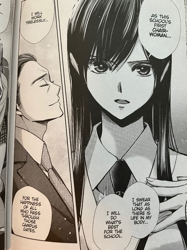 Citrus+ Volume 1 Mei reveals her intentions to the school board