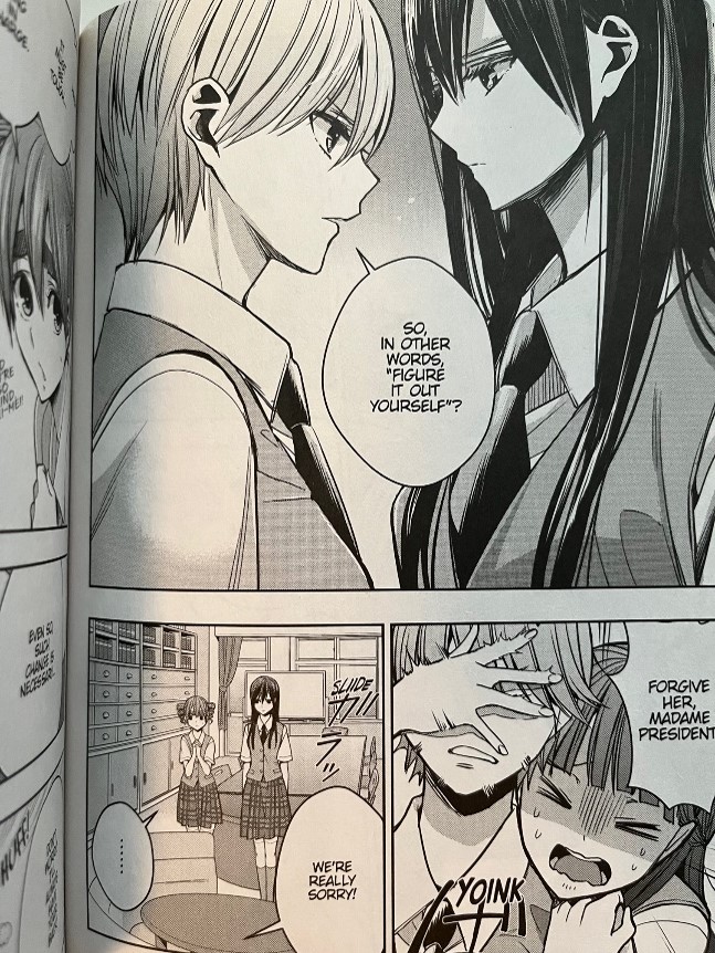Citrus+ Volume 2 Sayaka confronts Mei