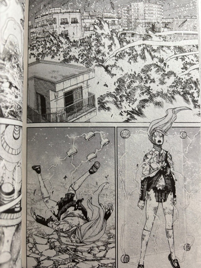 Dandadan Volume 10 Aira defeated