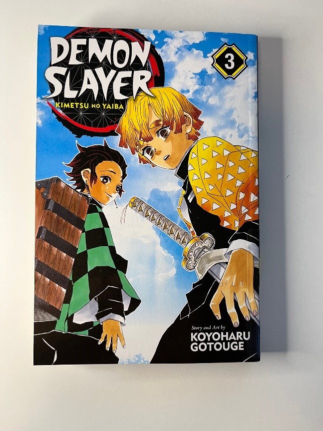 Demon Slayer Kimetsu no Yaiba Volume 3 Cover