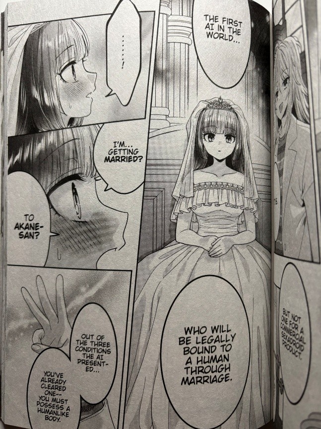 Does It Count If You Lose Your Virginity to an Android Volume 5 Nadeshiko will be the first AI to marry a human